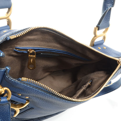 Chloe Calfskin Medium Marcie Satchel Scuba Blue 5 of 10