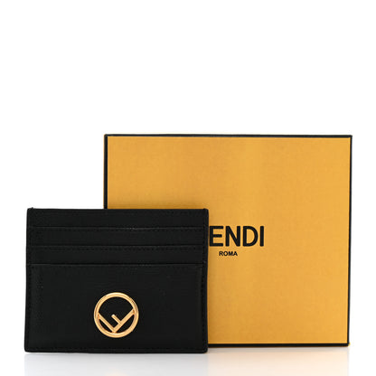 Fendi Vitello Cruise F is Fendi Card Holder Black 10 of 10