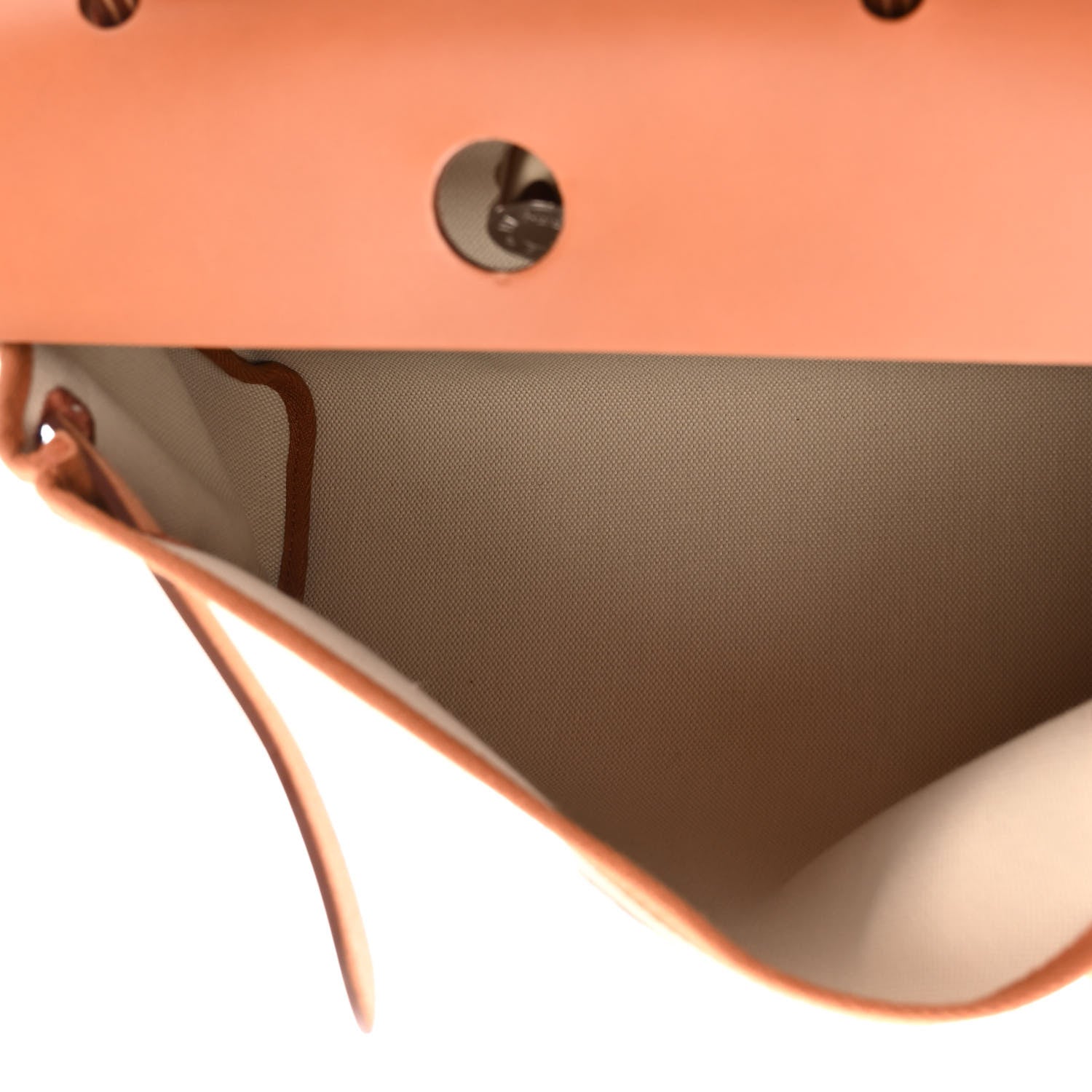 Hermes Vache Hunter Criss Viking Herbag Zip Retourne 31 PM Beton Fauve 6 of 12