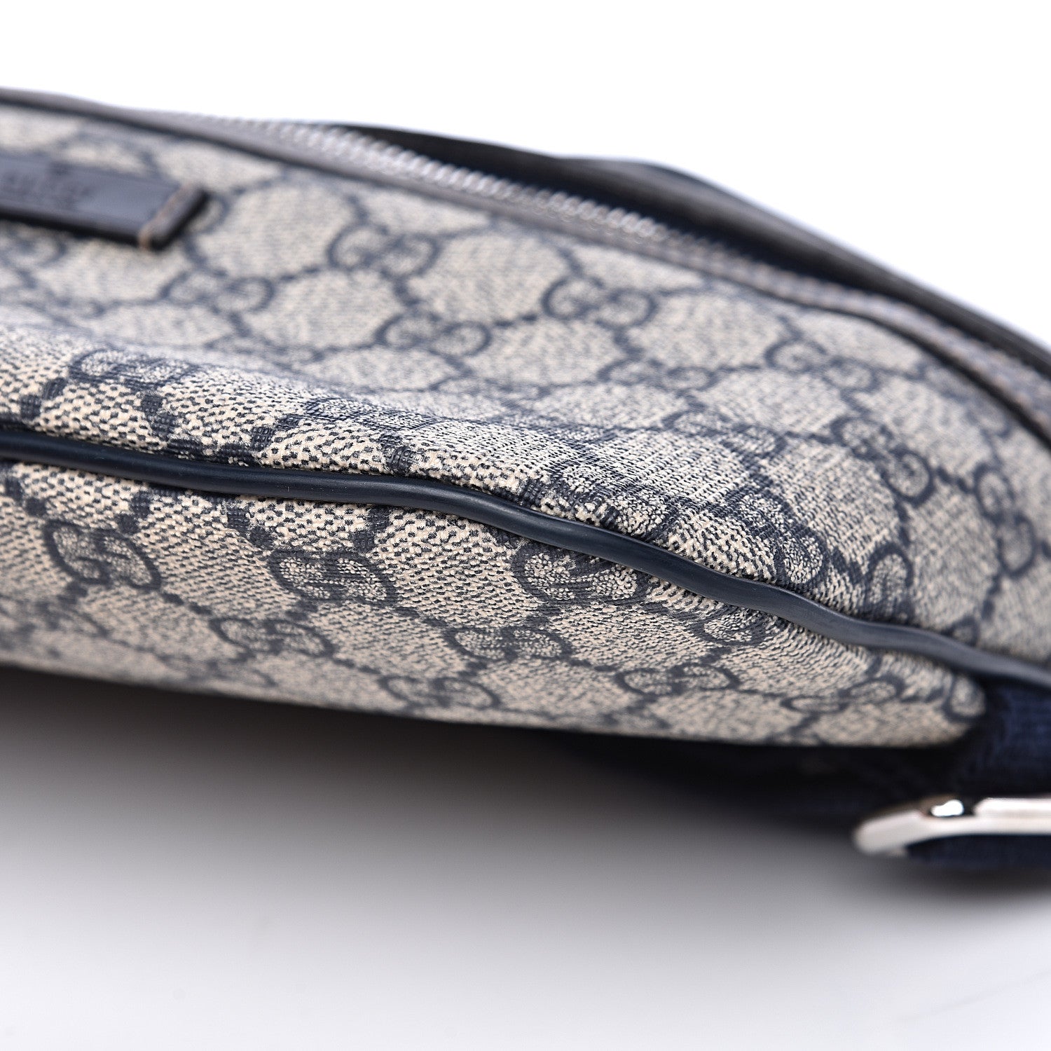 Gucci GG Supreme Monogram Belt Bag Navy 11 of 11