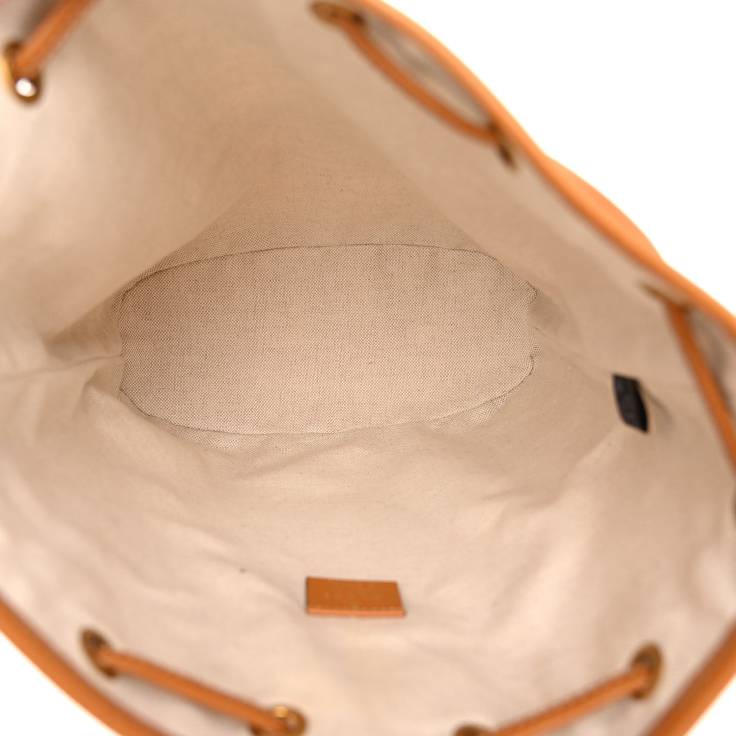 X DISNEY Mini Vintage GG Supreme Monogram Bucket Bag Beige Vintage Sun Oil