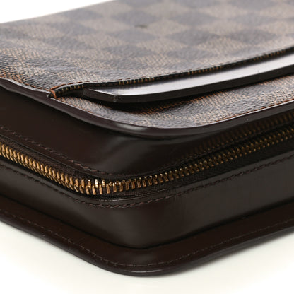 Louis Vuitton Damier Ebene Pochette Saint Louis Clutch 9 of 12