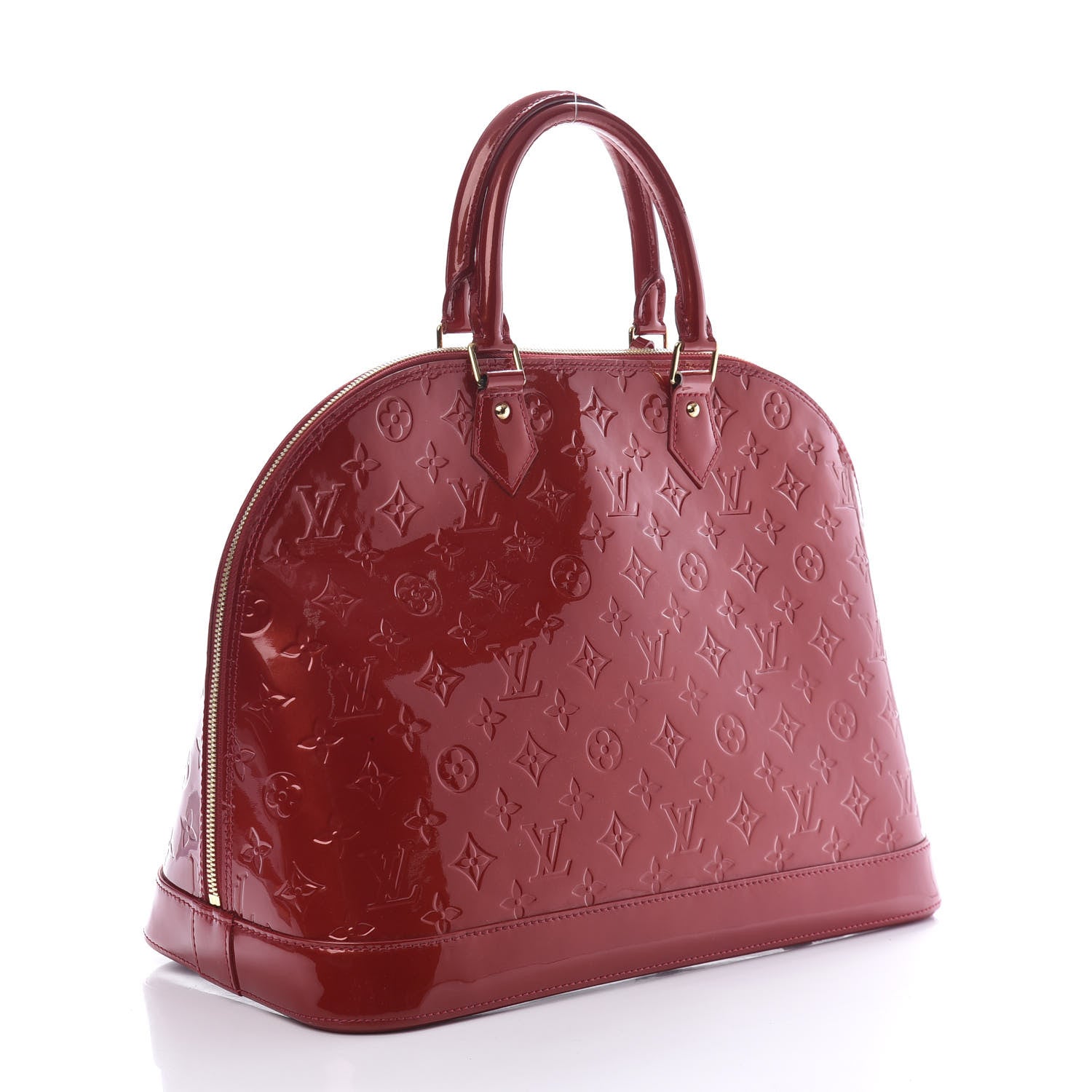 Louis Vuitton Vernis Alma GM Pomme D'Amour 3 of 11