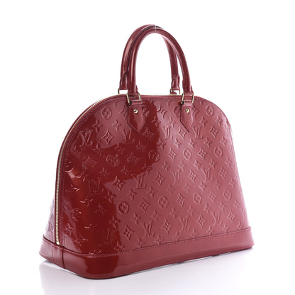 Louis Vuitton Vernis Alma GM Pomme D'Amour 3 of 11