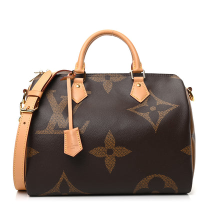 Louis Vuitton Reverse Monogram Giant Speedy Bandouliere 30 1 of 10