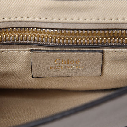 Chloe Suede Calfskin Small Faye Backpack Motty Grey 6 of 10