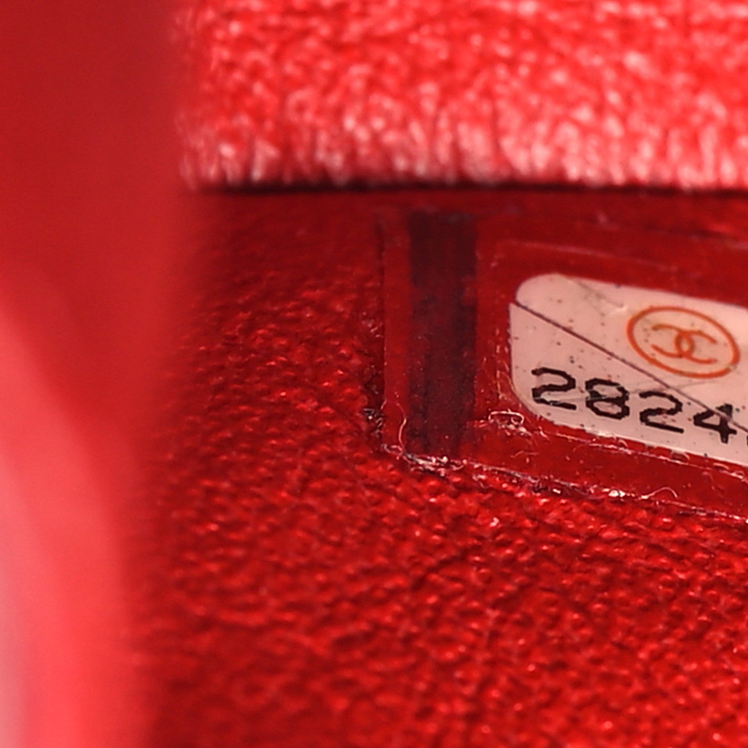 Chanel Aged Calfskin Quilted 2.55 Reissue Mini Flap Red 7 of 13