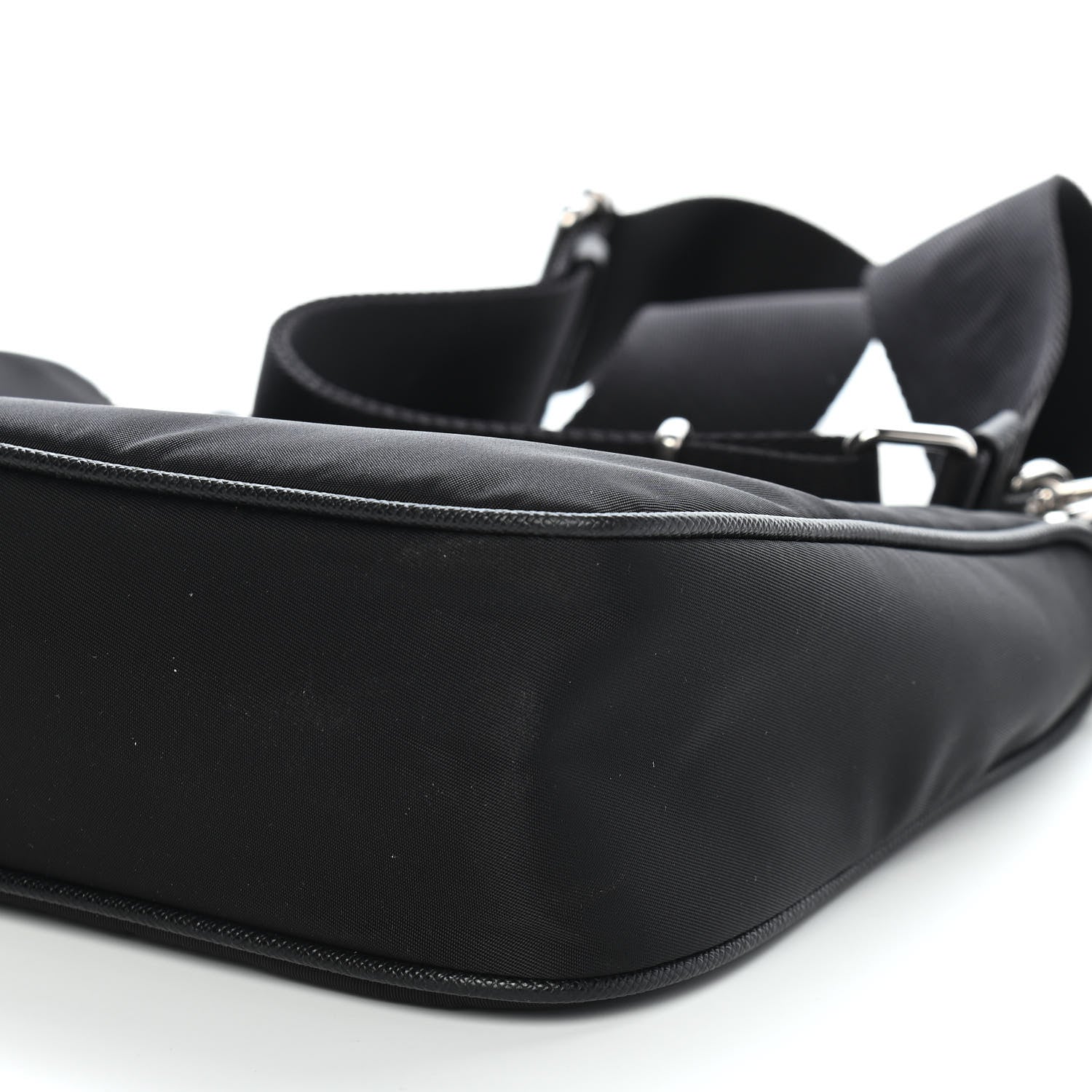 Prada Nylon Re-Edition 2005 Shoulder Bag Black 6 of 11
