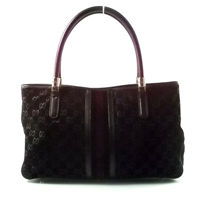 Gucci Guccissima Suede Tote Black 1 of 8