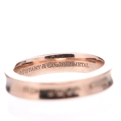 Tiffany Rubedo Metal Narrow 1837 Ring 51.9 6 3 of 5
