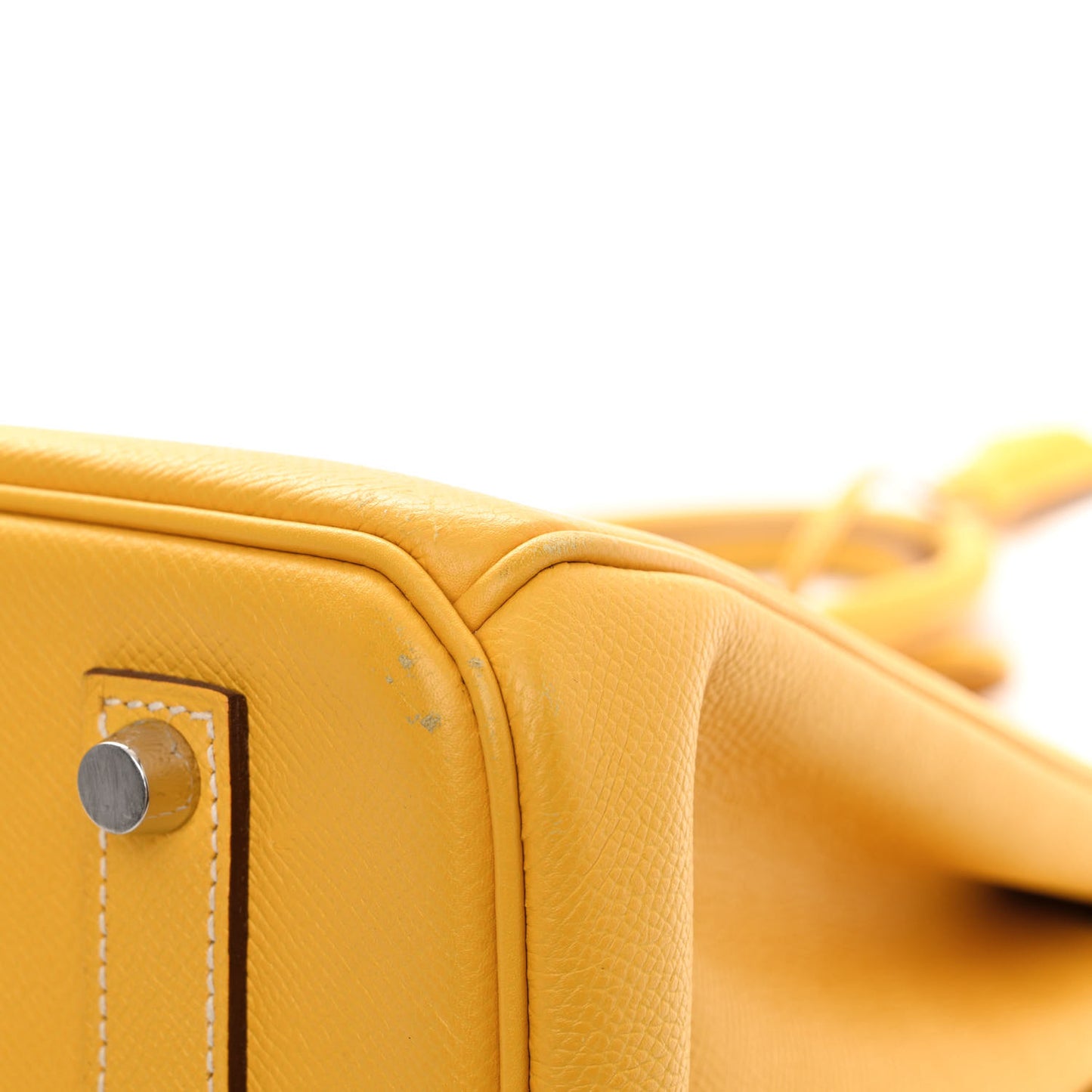 Epsom Verso Birkin 35 Curry Etoupe