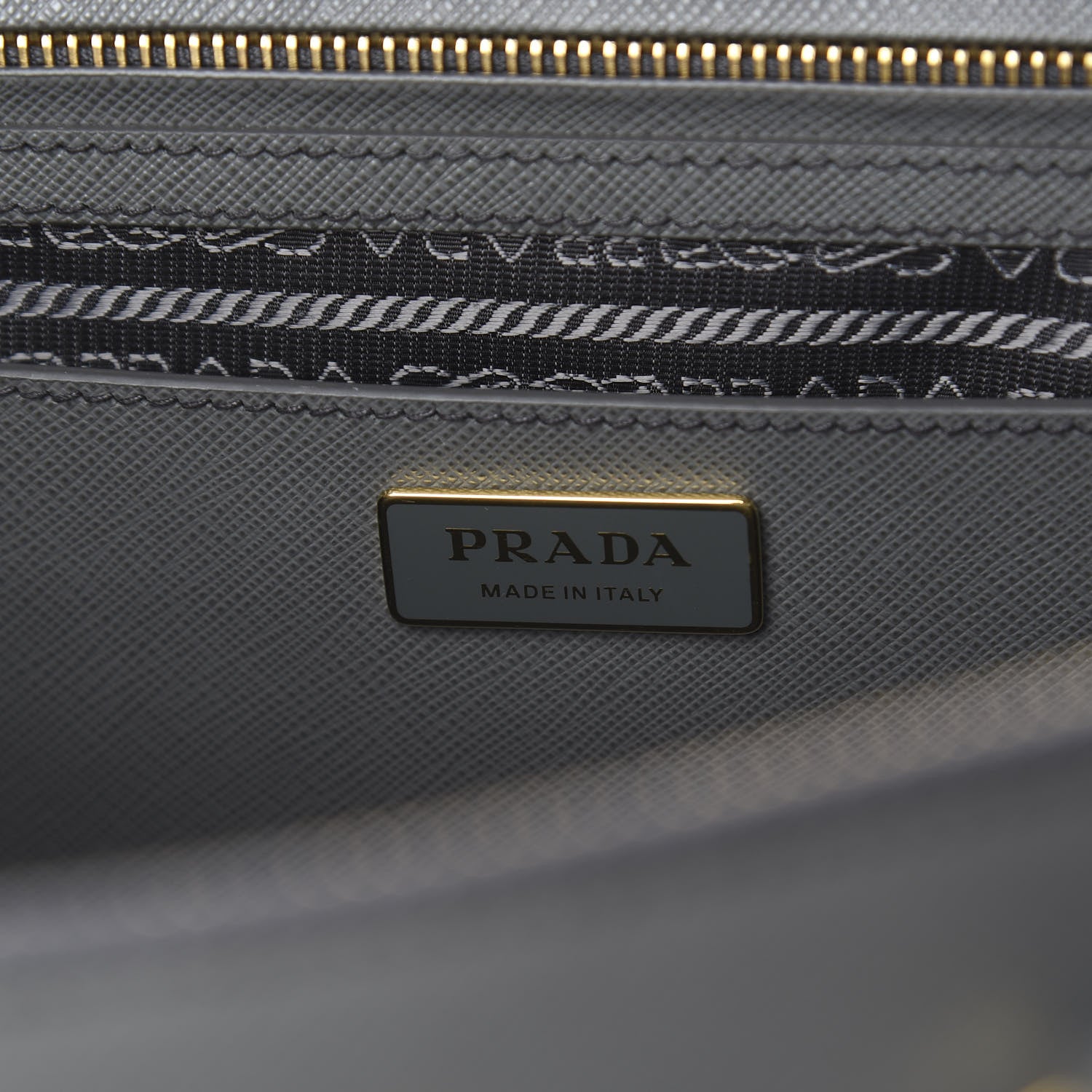 Prada Saffiano Large Galleria Double Zip Tote Marmo 7 of 10