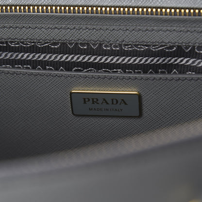 Prada Saffiano Large Galleria Double Zip Tote Marmo 7 of 10