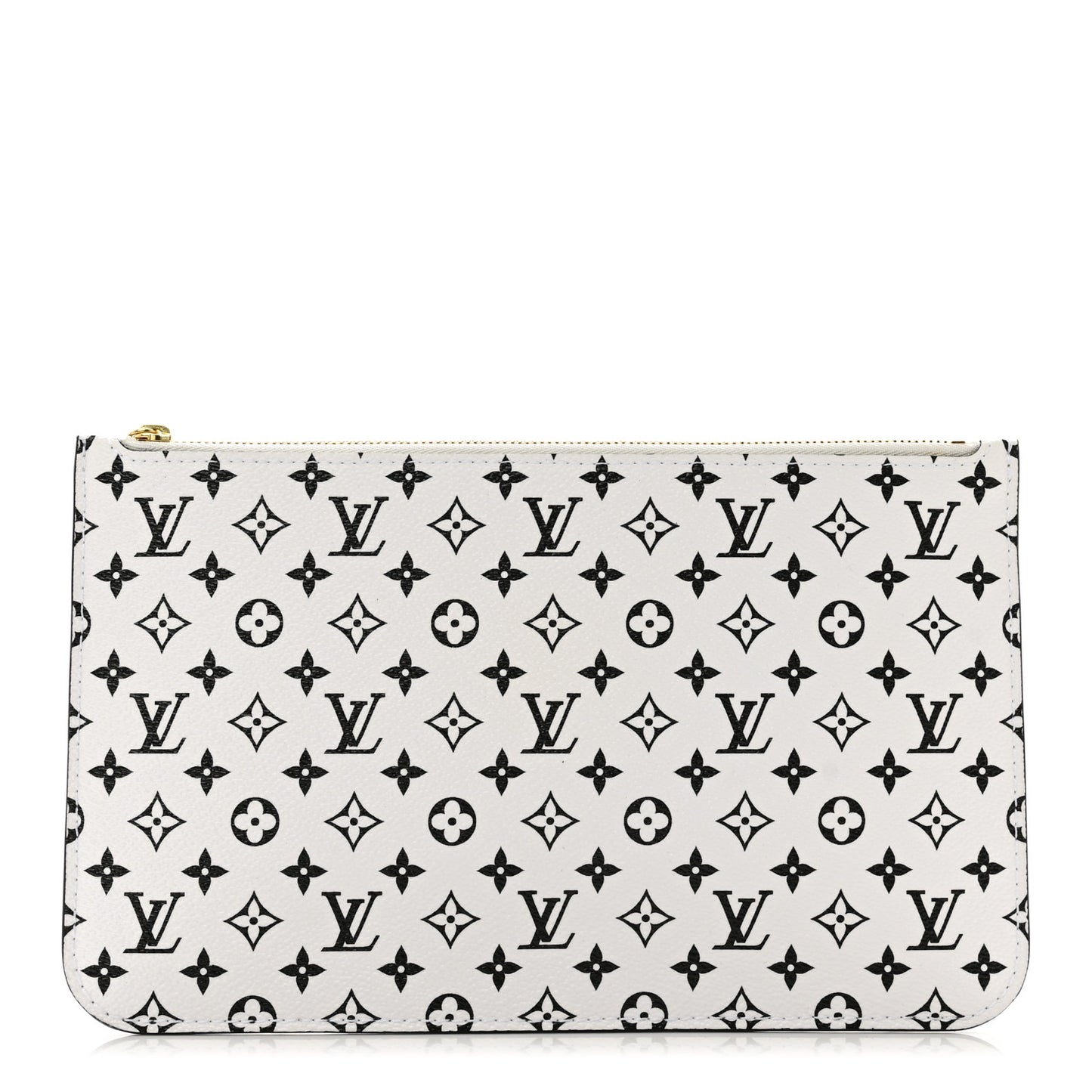 Monogram Giant Neverfull MM GM Pochette White