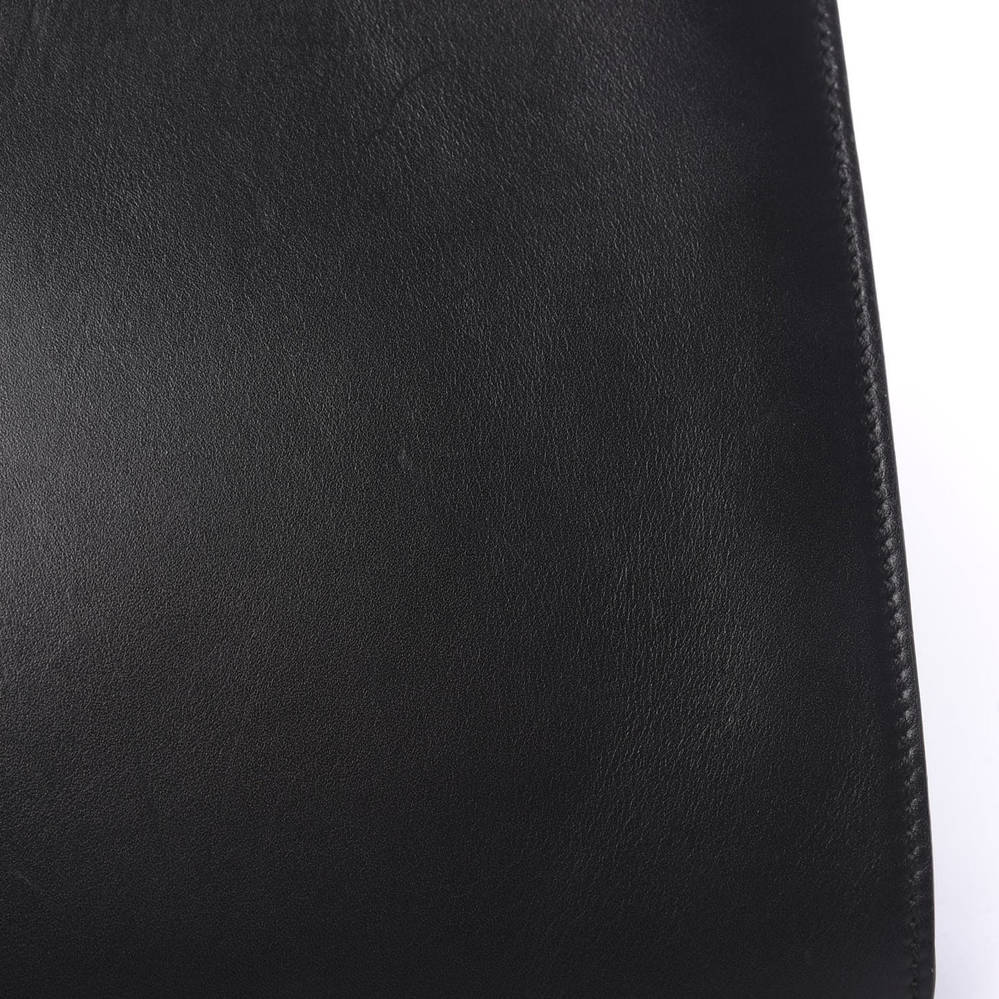 Calfskin Maxi Sylvie Clutch Black