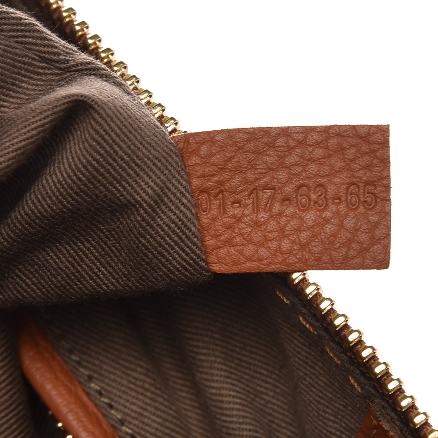 Calfskin Medium Marcie Satchel Tan