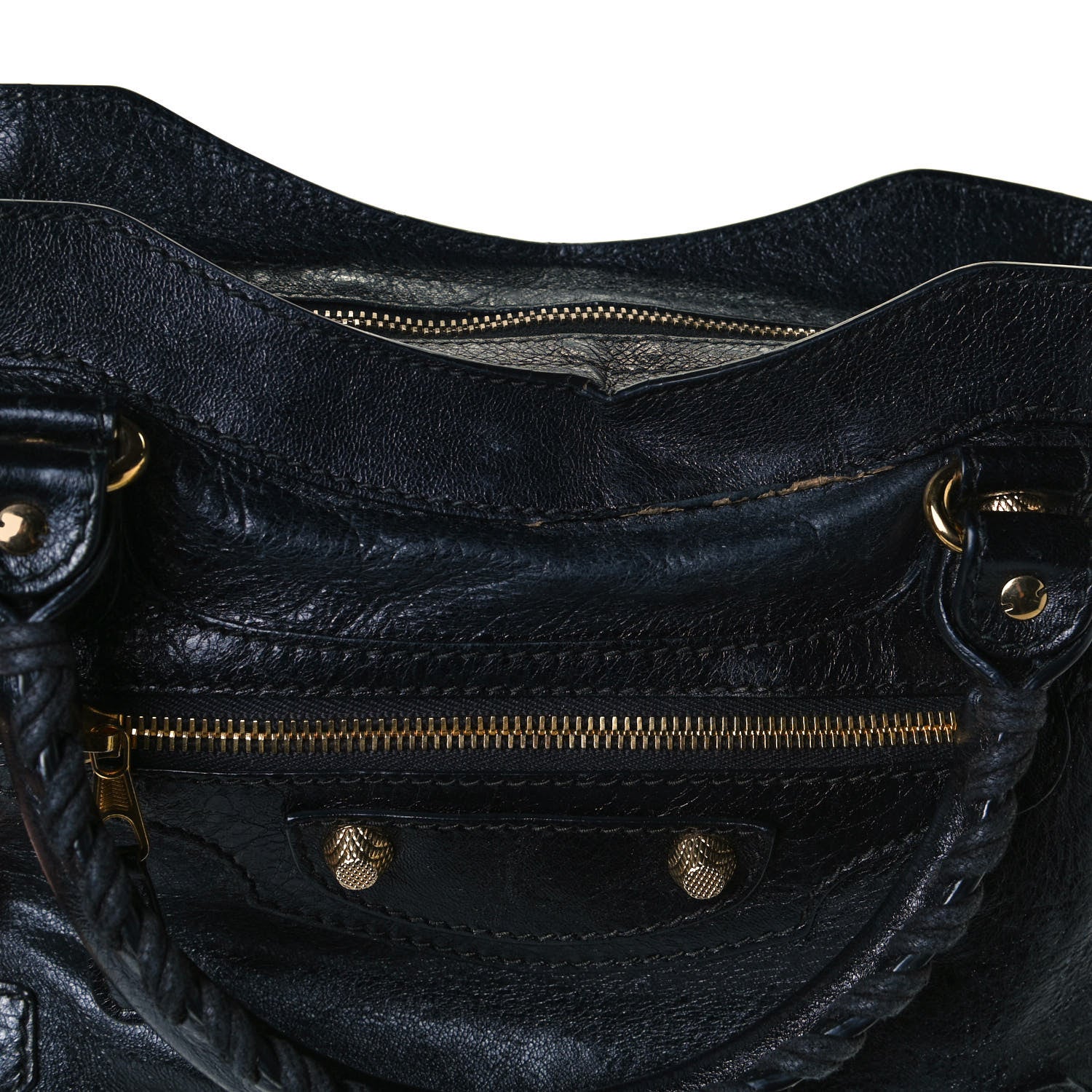 Balenciaga Agneau Giant 12 Gold Hardware Town Black 13 of 15