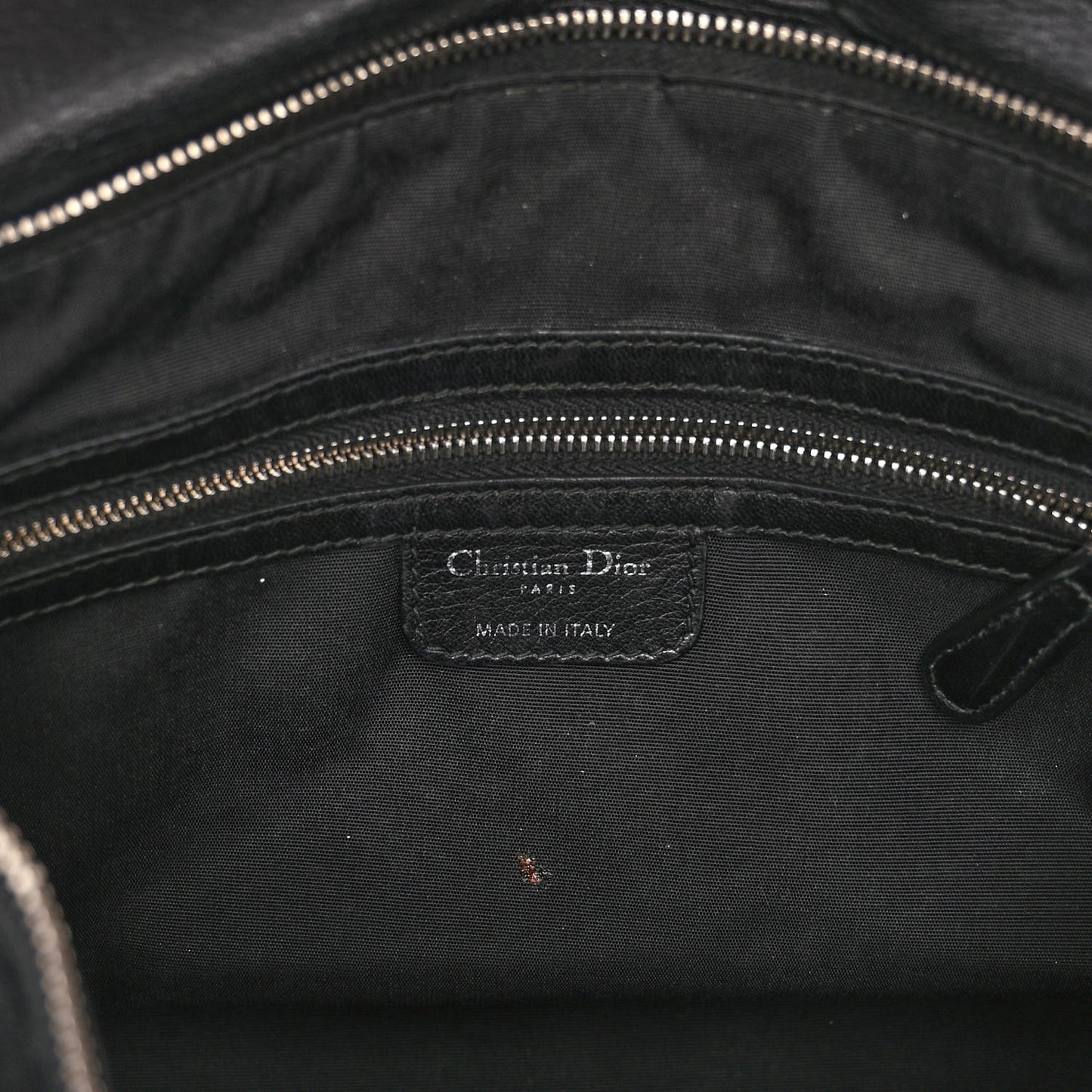 Lambskin Cannage Medium Granville Tote Black