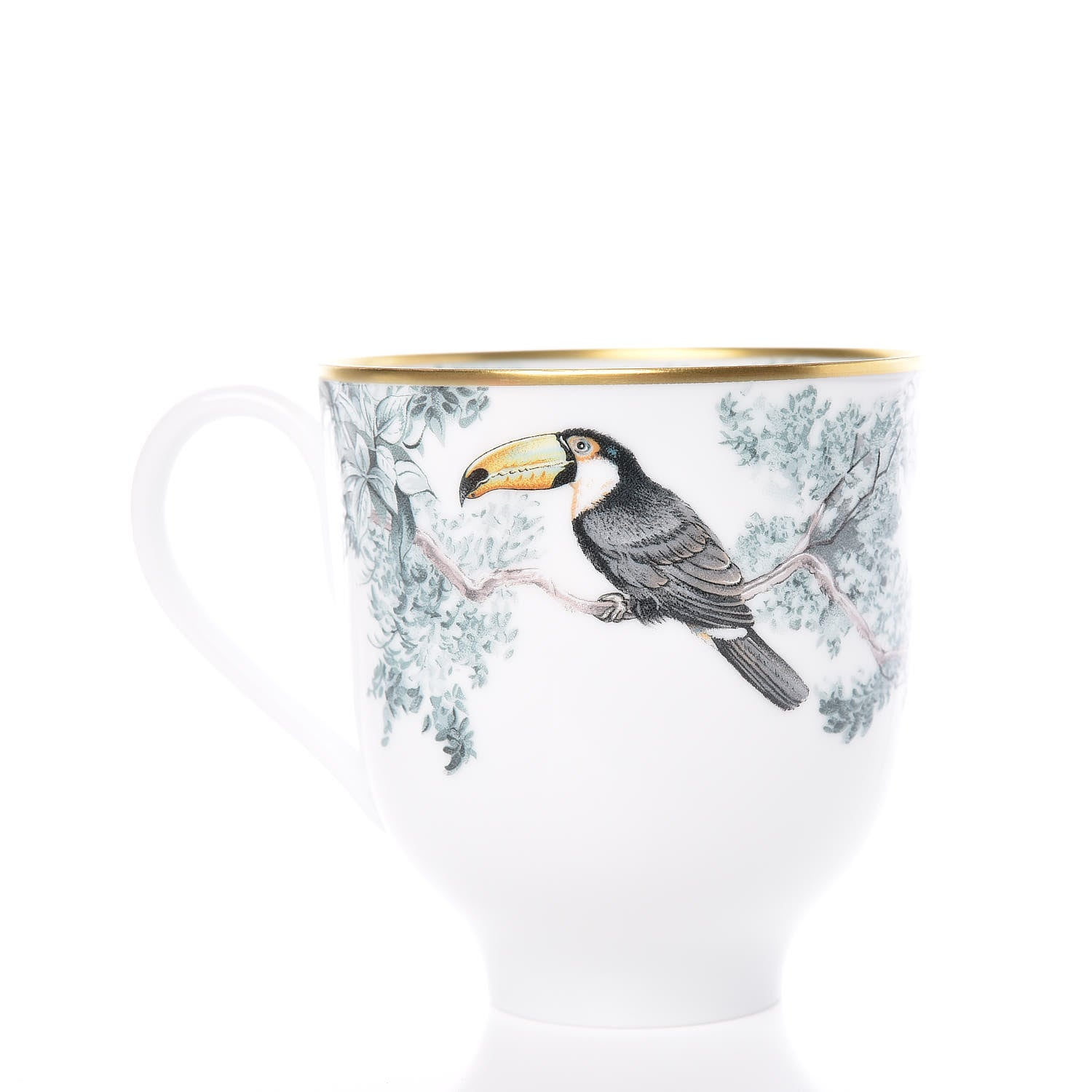 Hermes Porcelain Carnets d'Equateur Mug Set 6 of 11