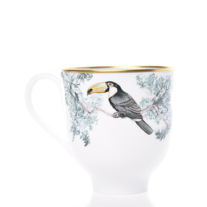Hermes Porcelain Carnets d'Equateur Mug Set 6 of 11