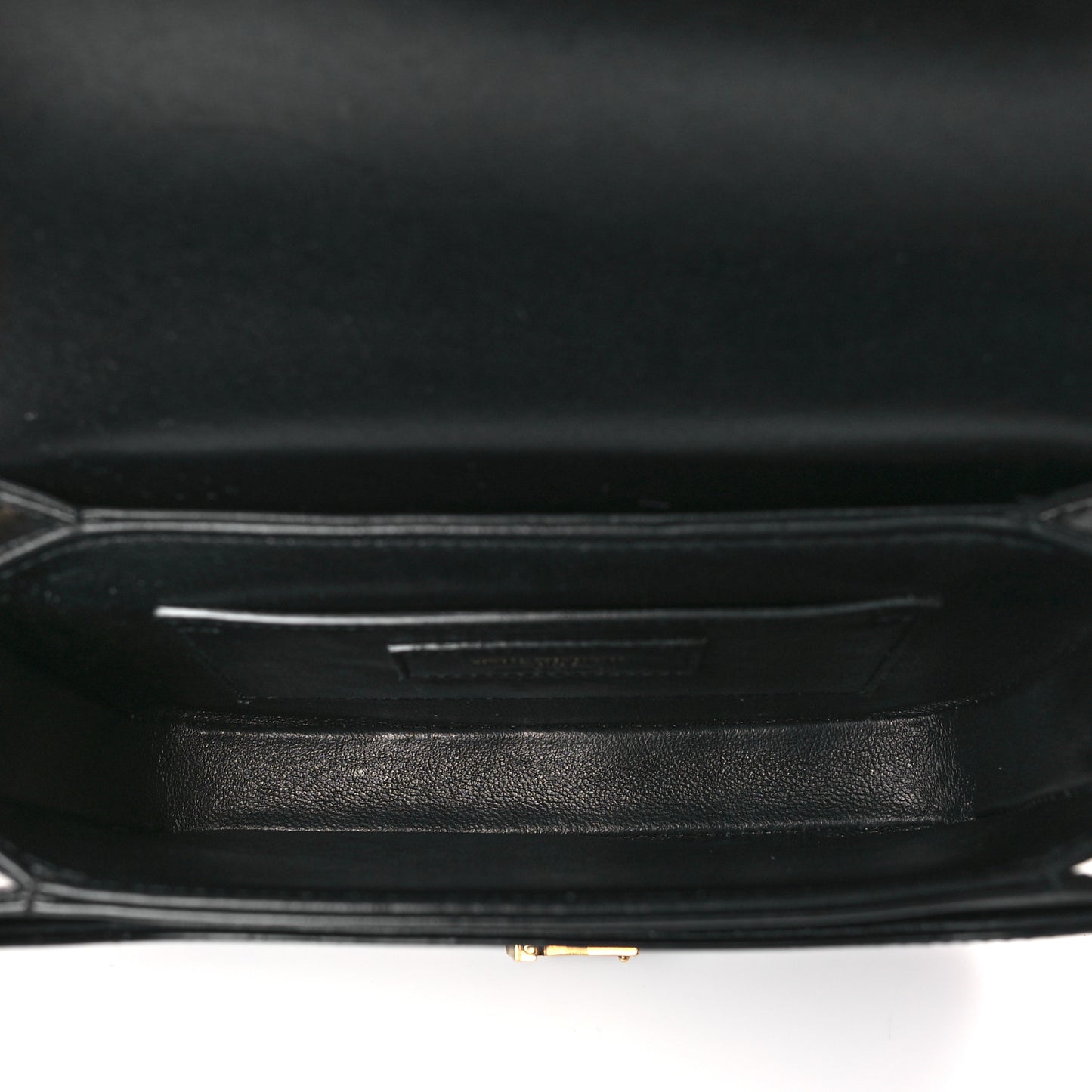 Smooth Calfskin Small Solferino Satchel Black