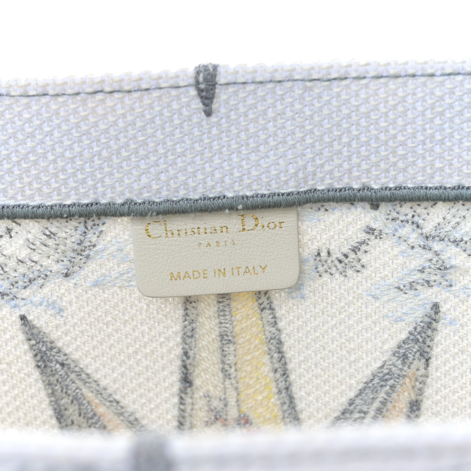 Christian Dior Canvas Embroidered Large Rêve d'Infini Book Tote Multicolor 6 of 10