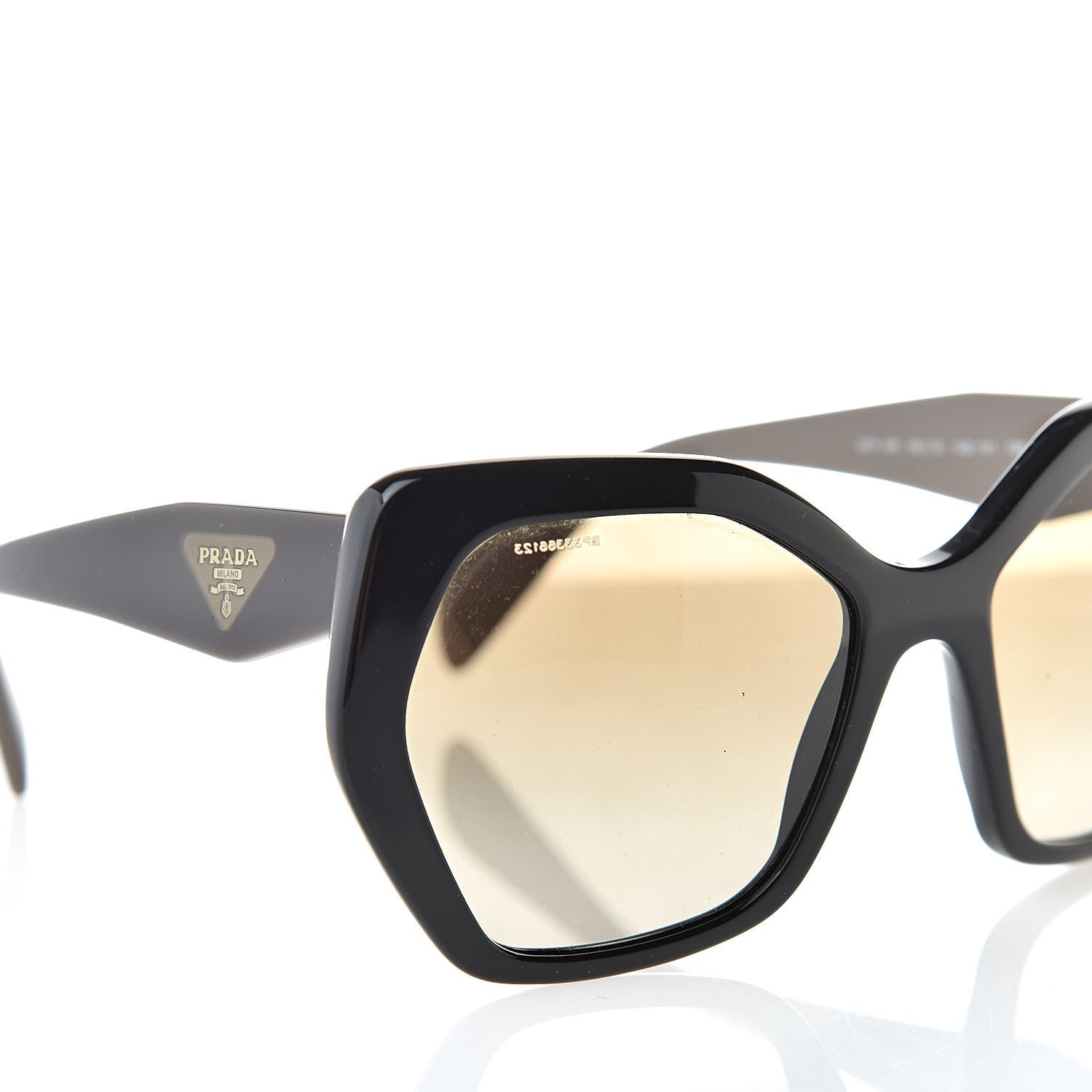 Prada Sunglasses SPR 16R Black 7 of 8