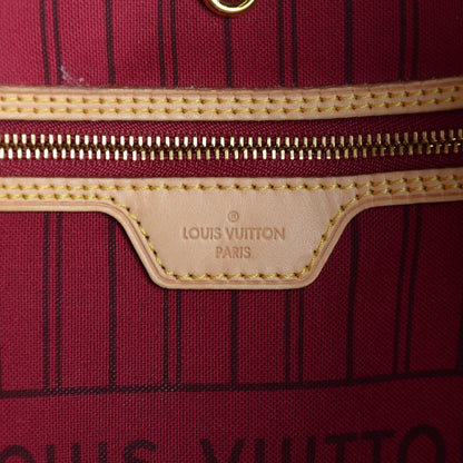 Louis Vuitton Monogram Neverfull MM Fuchsia 8 of 11
