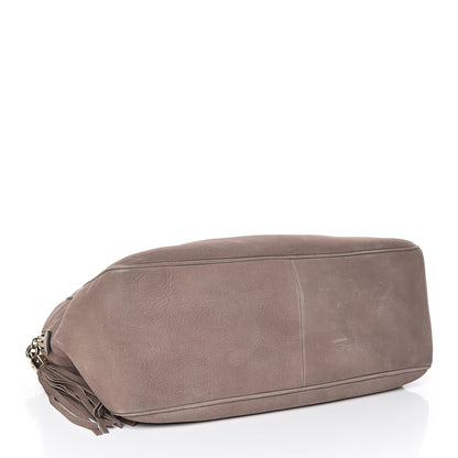Gucci Vitello Range Medium Soho Bowler Grey Field 4 of 14