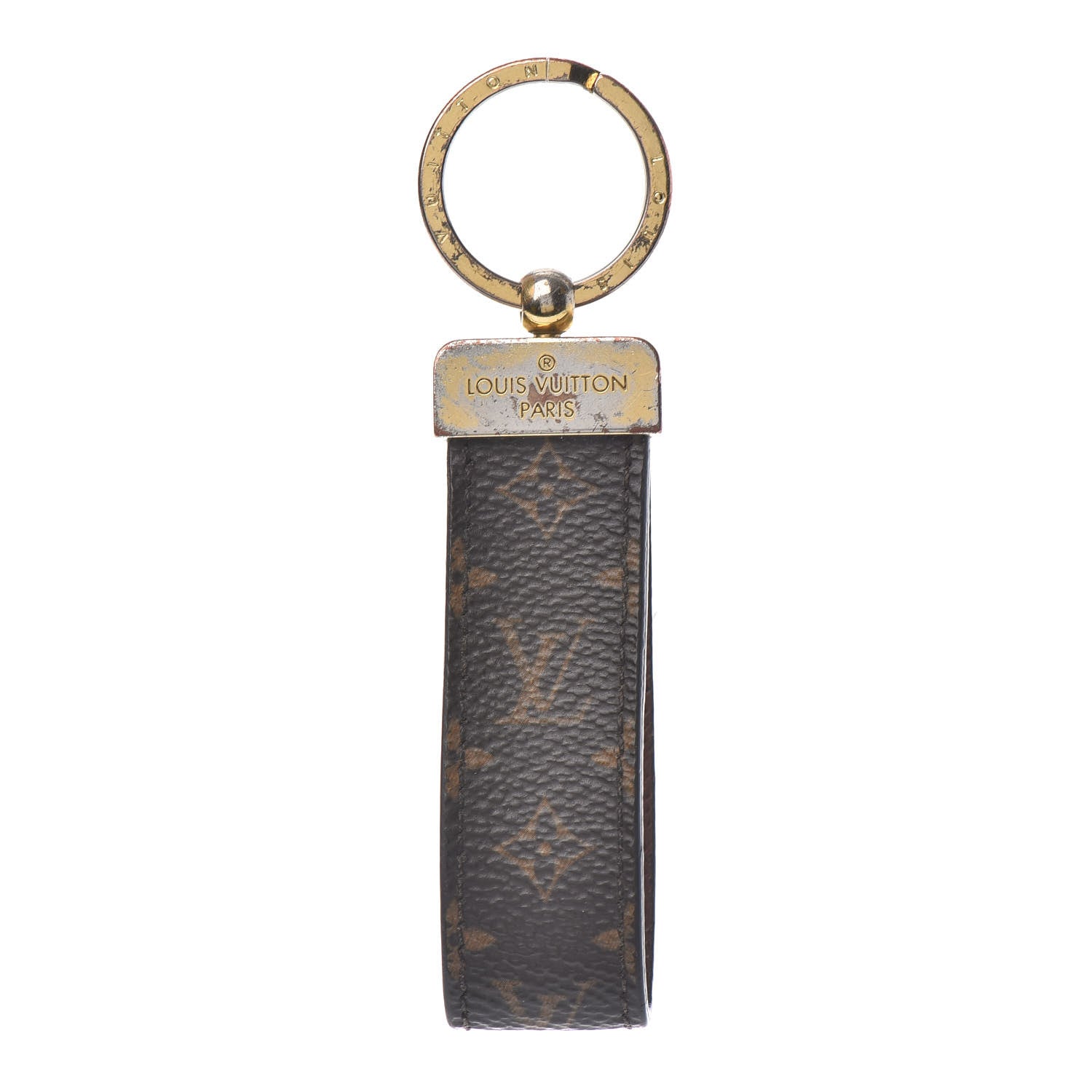 Louis Vuitton Monogram Dragonne Key Holder 1 of 4