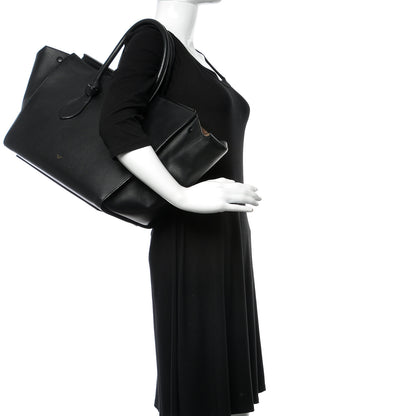 Celine Natural Calfskin Medium Tie Knot Tote Black 2 of 10