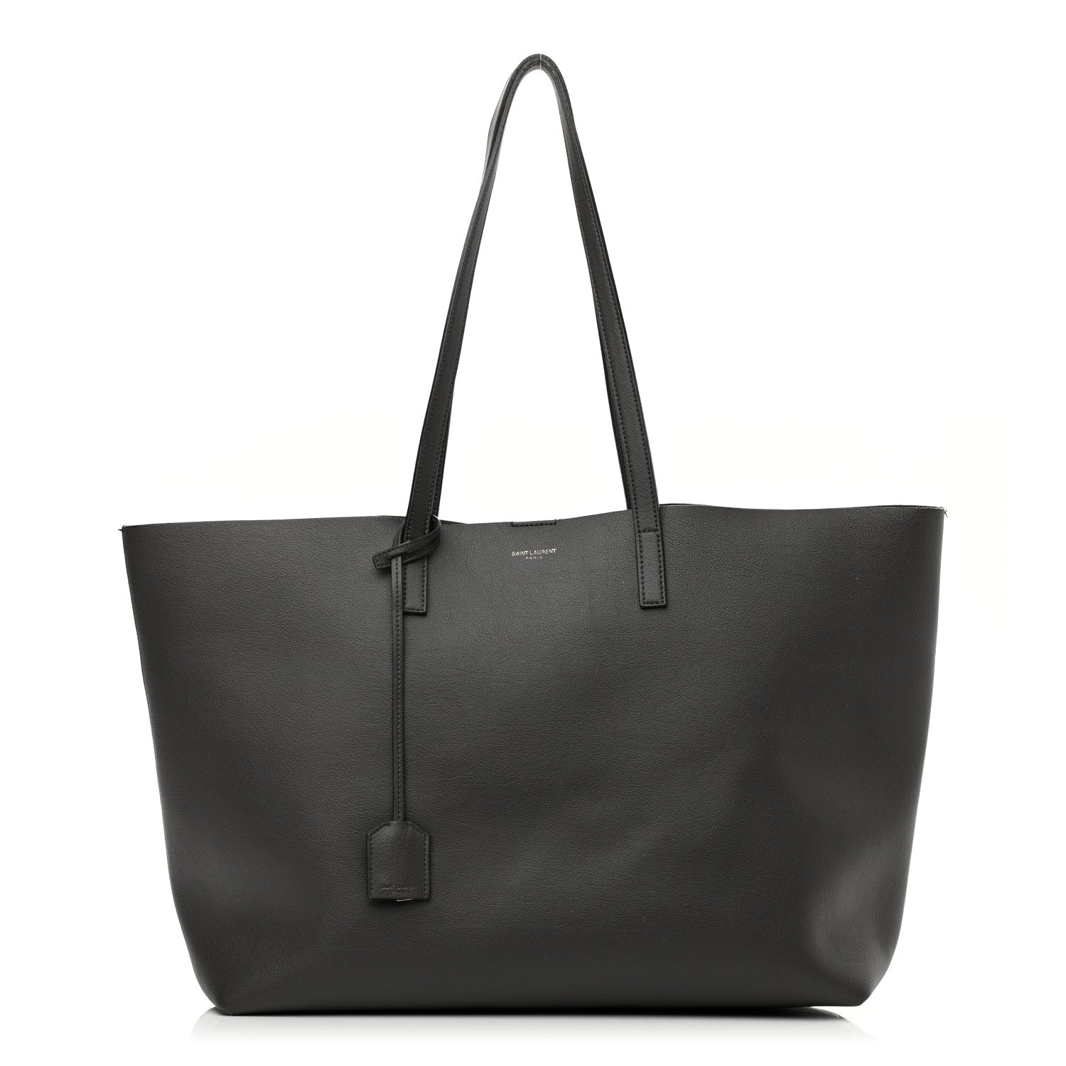 Saint Laurent Calfskin Large Shopping Tote Pebble 3 of 15