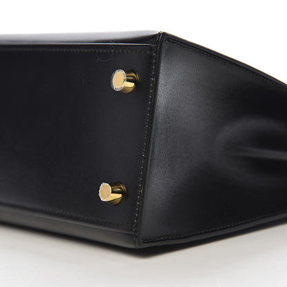Hermes Box Kelly Sellier 25 Black 36 of 38