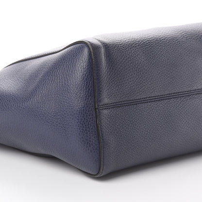 Gucci Dollar Calfskin Small Swing Tote Classic Marine Deep Cobalt 5 of 7