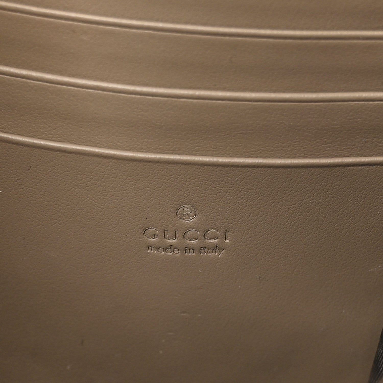 Gucci GG Supreme Monogram Mini Dionysus Chain Wallet Beige Taupe 6 of 11
