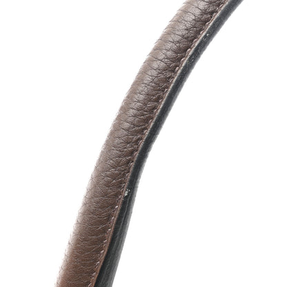 Hermes Taurillon Clemence Shoulder Kelly 40 Cafe 13 of 16