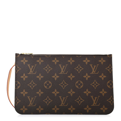 Louis Vuitton Monogram Neverfull MM GM Pochette 1 of 6