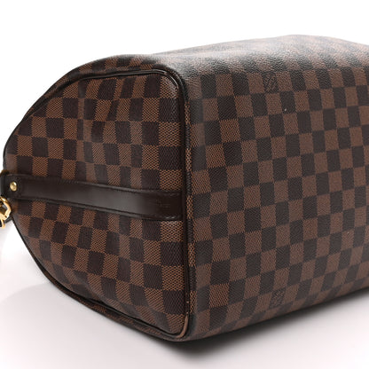 Louis Vuitton Damier Ebene Speedy Bandouliere 35 9 of 12