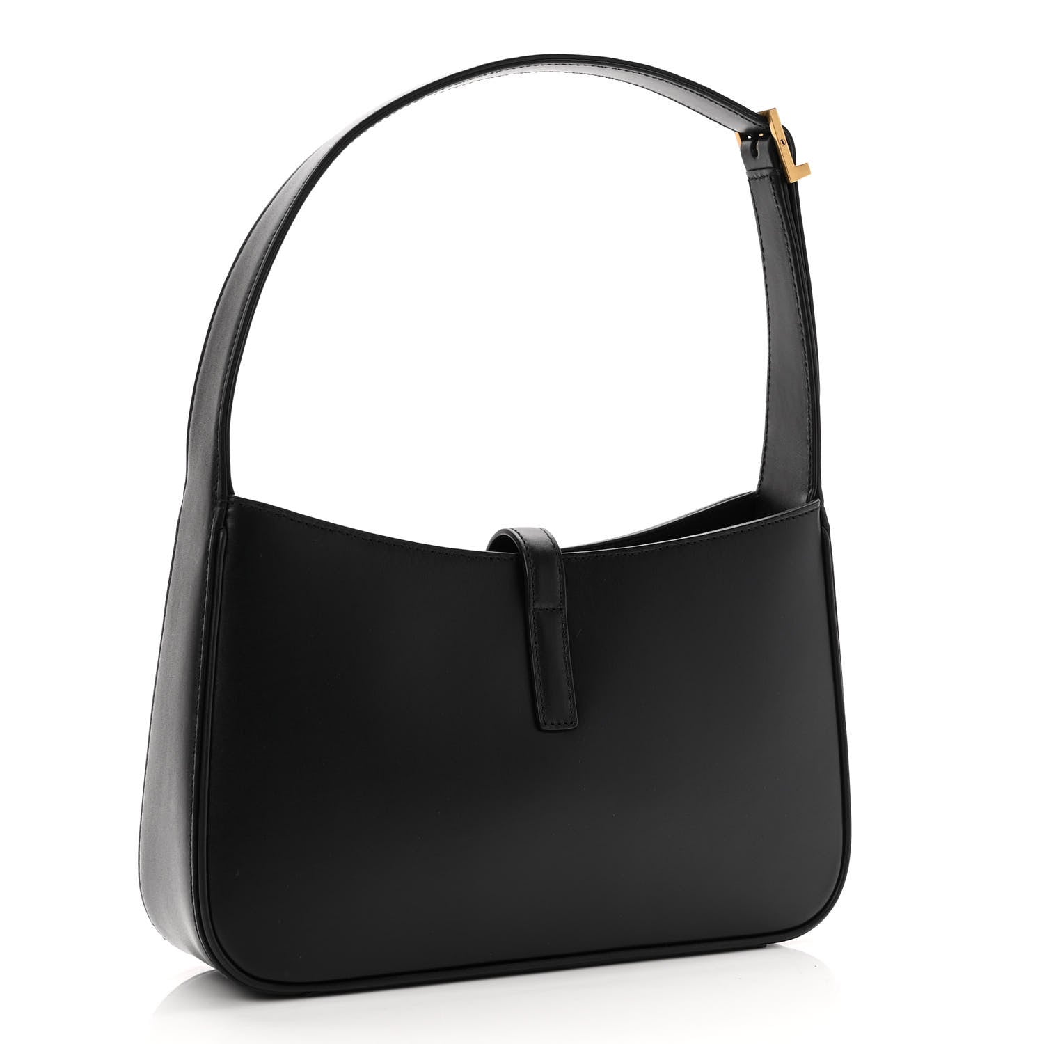 Saint Laurent Smooth Calfskin Le 5 A 7 Hobo Black 3 of 11