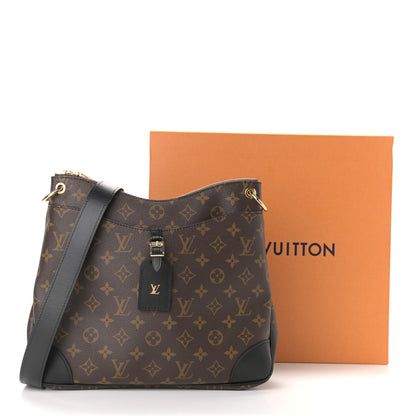 Louis Vuitton Monogram Odeon MM Black 11 of 11