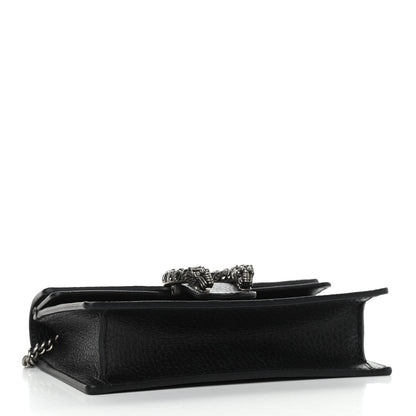 Gucci Calfskin Super Mini Dionysus Shoulder Bag Black 4 of 11