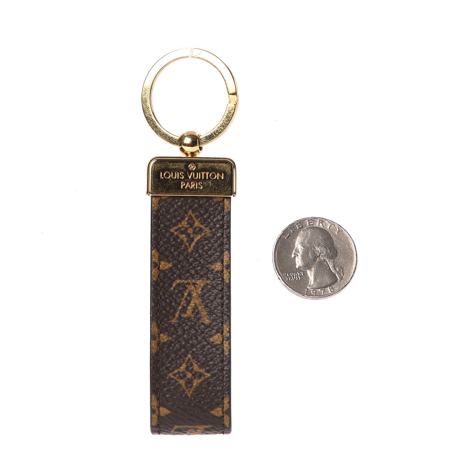 Louis Vuitton Monogram Dragonne Key Holder 2 of 3