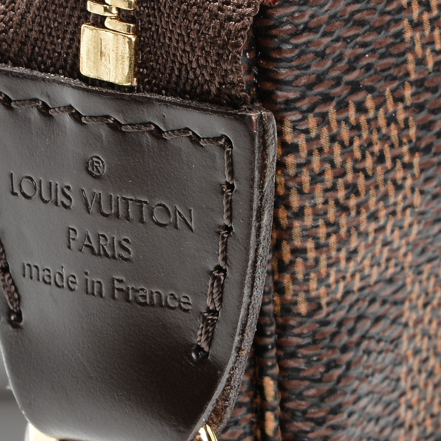 Louis Vuitton Damier Ebene Mini Pochette Accessories 4 of 7
