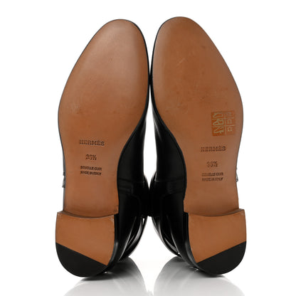 Hermes Calfskin Neo Low Boots 36.5 Black 5 of 8