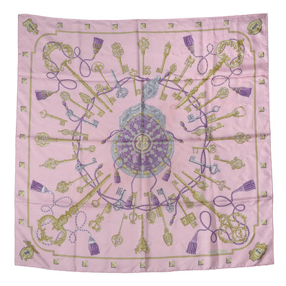 Hermes Silk Keys Les Cles Scarf 90 2 of 5