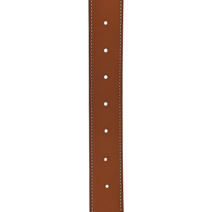 Hermes Epsom Swift 32mm Belt Strap 85 34 Bleu Paon Gold 4 of 8