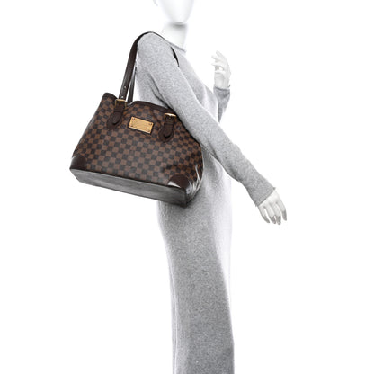 Louis Vuitton Damier Ebene Hampstead MM 2 of 9