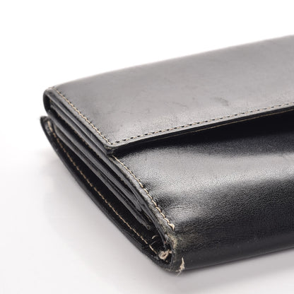 Gucci Smooth Calfskin Continental Flap Wallet Black 9 of 11