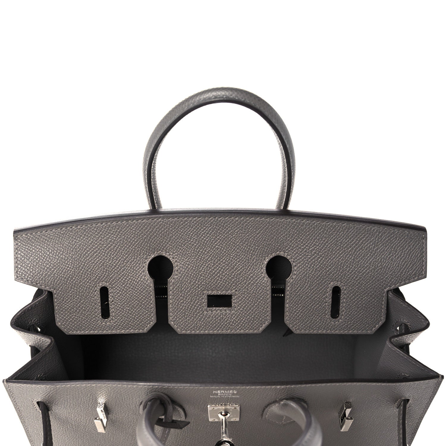 Hermes Epsom Birkin Sellier 25 Etain 18 of 35
