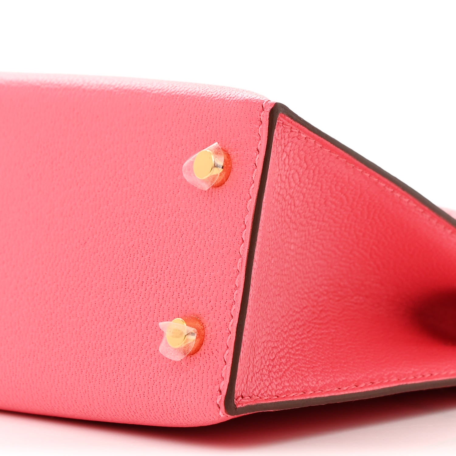 Hermes Chevre Mysore Mini Kelly Sellier 20 Rose Lipstick 10 of 15